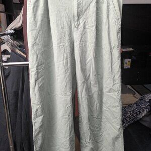 a new day Pastel Green Wide Leg Pants Size 8